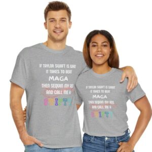 Anti-Maga Swifty: Cheeky Sarcastic Shirt for Democracy Defenders 5 Funny Anti Maga Shirt, Taylor Swift, Swifty Fan, Anti Trump Shirt, Funny Gift for Friend, Save Democracy, Cheeky Sarcastic Shirt1