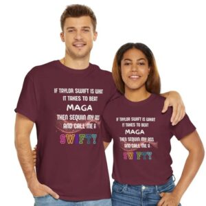 Anti-Maga Swifty: Cheeky Sarcastic Shirt for Democracy Defenders 6 Funny Anti Maga Shirt, Taylor Swift, Swifty Fan, Anti Trump Shirt, Funny Gift for Friend, Save Democracy, Cheeky Sarcastic Shirt2