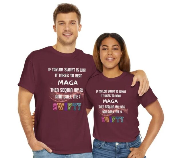 Funny Anti Maga Shirt, Taylor Swift, Swifty Fan, Anti Trump Shirt, Funny Gift for Friend, Save Democracy, Cheeky Sarcastic Shirt2