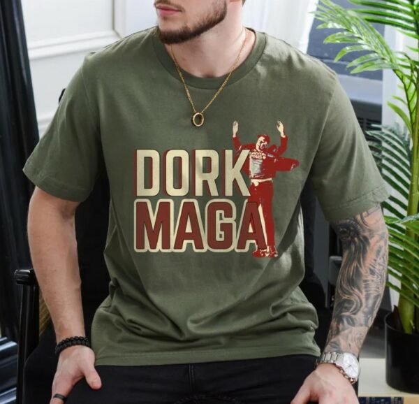 Funny Dork MAGA Shirt, Elon Musk Dark Maga Parody Tee, Sarcastic Political T-Shirt, MAGA Humor Gift, Trump Humorous Top Gift For Him and Her4