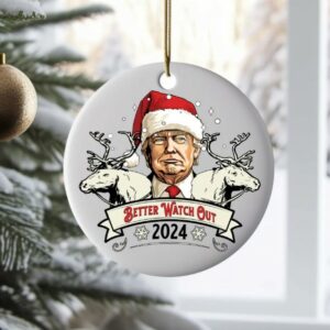 Trump Christmas Ornament: Festive Decor for 2024 Supporters 6 Funny Trump Christmas Ornament, Donald Trump 2024 Supporters, Political Decor, Gift for Republican, Election Gift2