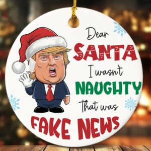 Trump Christmas Ornament: Festive Keepsake for Political Enthusiasts 6 Funny Trump Christmas Ornament, Donald Trump Xmas Keepsake, Political Trends, Christmas Tree Ornament, Fight For America, Gift For Her Him2