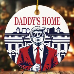 Trump Daddy Ornament: Hilarious Political Gift for Election 2024 7 Funny Trump Daddy Ornament, Political Trends, Trump 2024 Gifts, Election 2024 Ornament, Funny Trump Ornament, Holiday Ornament3