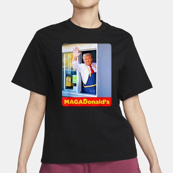 Funny Trump Shirt MagaDonalds McDonald Shirt, Trump 2024 Shirts2