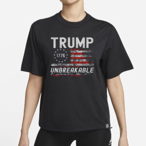 Unbreakable Trump: Show Your Support with Our Patriotic Flag T-Shirt 5 Good Support Trump Unbreakable President Donald Trump Us Flag T-Shirt1