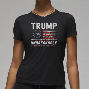 Unbreakable Trump: Show Your Support with Our Patriotic Flag T-Shirt 7 Good Support Trump Unbreakable President Donald Trump Us Flag T-Shirt3