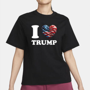 Show Your Support: I Love Trump 2024, Second Term Shirt 6 I Love Trump, Trump 2024 Shirt, Donald Trump For President, Second Term Shirt2