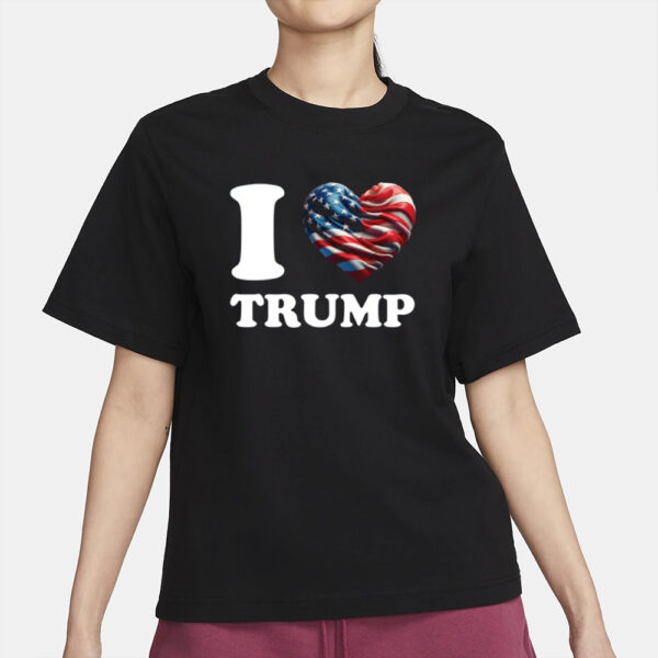 I Love Trump, Trump 2024 Shirt, Donald Trump For President, Second Term Shirt2