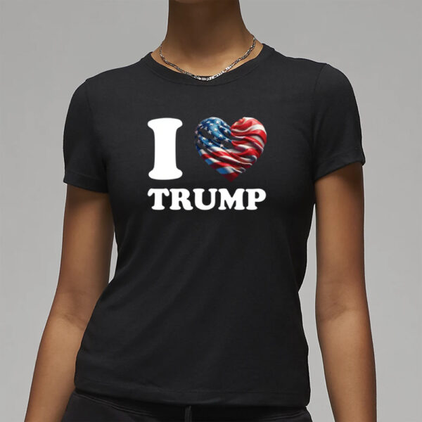 I Love Trump, Trump 2024 Shirt, Donald Trump For President, Second Term Shirt3