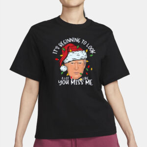 It's Beginning to Look A Lot Like You Miss Me: The Perfect Holiday T-Shirt 6 It's Beginning to Look A Lot Like you Miss Me T-Shirt2