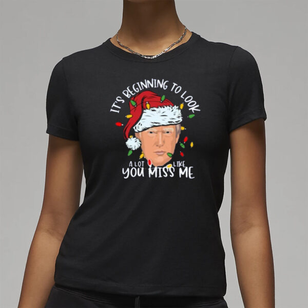 It's Beginning to Look A Lot Like you Miss Me T-Shirt3