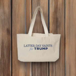 Show Your Faith and Support: Latter-Day Saints for Trump Canvas Tote Bag 4 Latter-Day Saints for Trump Canvas Tote Bag US
