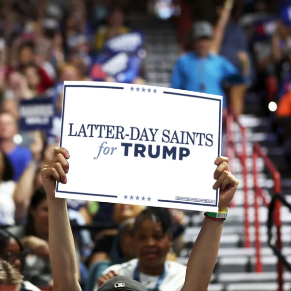 Latter-Day Saints for Trump Yard Sign