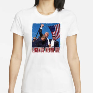 Trump Fight Shot Tank Top: Legends Never Die 5 Legends never die Trump shit, Trump Fight Shot Tank Top 1