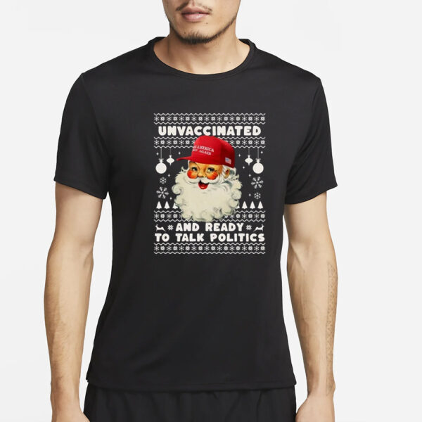 MAGA Santa sweater, Trump Christmas t shirts3