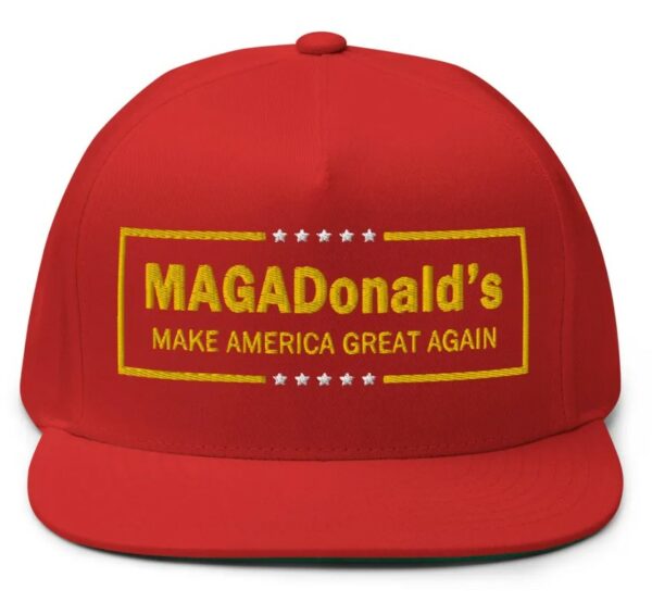 MAGADonald's BigMAGA embroidery Trump hat - RAF COLLECTION