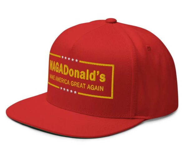 MAGADonald's BigMAGA embroidery Trump hat - RAF COLLECTION1