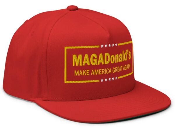 MAGADonald's BigMAGA embroidery Trump hat - RAF COLLECTION2