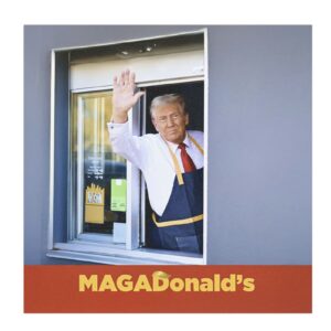 MAGADonald's Car Magnets: Show Your Patriotism and Support for the MAGA Movement 4 MAGADonald’s Car Magnets, Sticker
