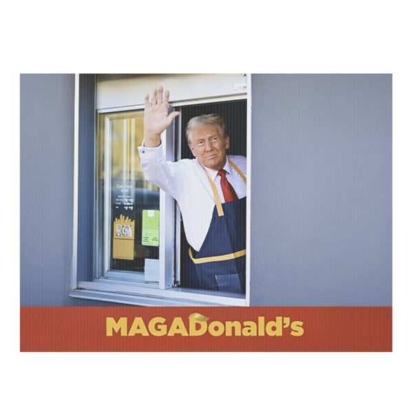 MAGADonald's Yard Sign