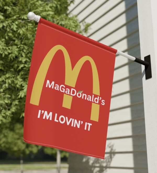 Magadonalds I’m Lovin’ It Flag US