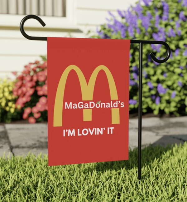 Magadonalds I’m Lovin’ It Flag USA