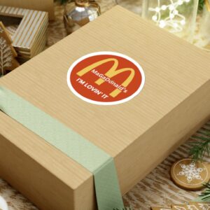 Magadonalds I'm Lovin' It Bumper Stickers: Show Your Support with Style 5 Magadonalds I’m Lovin’ It Stickers USA