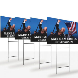 Vote 2024: Make America Great Again with Trump Republican Yard Sign 5 Make America Great Again Sign ,Vote 2024, Republican Yard Sign, Vote Trump