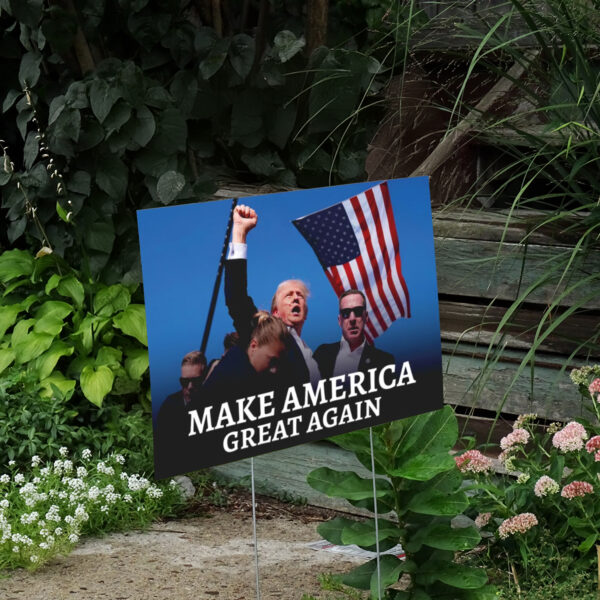 Make America Great Again Sign ,Vote 2024, Republican Yard Sign, Vote Trump2