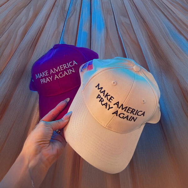 Make America pray again hat pro