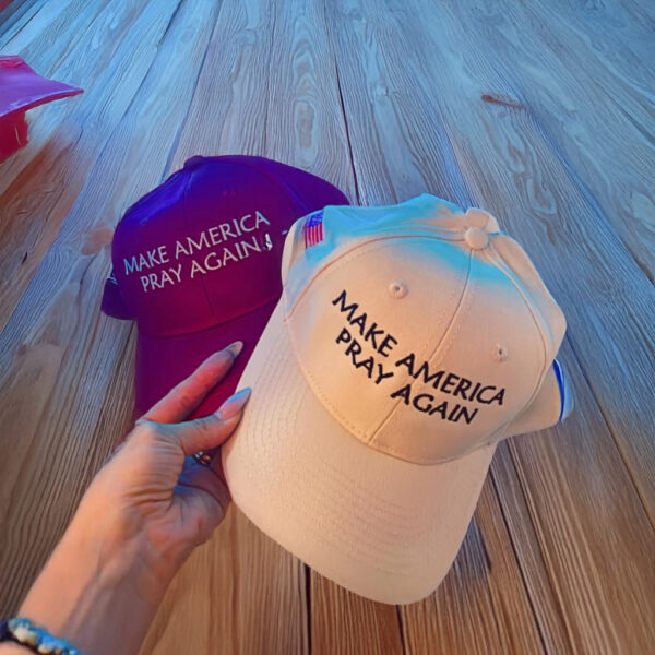 Make America pray again hats