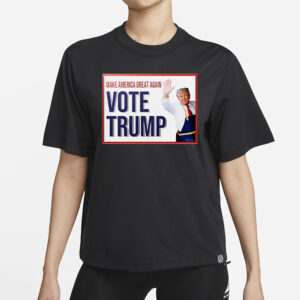 Vote Trump 2024: Make America Great Again with McDonald's 5 Make American great again Vote Trump McDonald’s shirt1