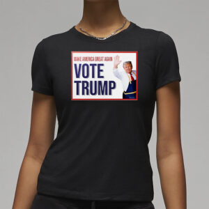 Vote Trump 2024: Make America Great Again with McDonald's 7 Make American great again Vote Trump McDonald’s shirt3