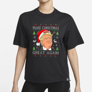 Ugly Christmas Sweater: Make Christmas Great Again with Donald Trump T-Shirt 5 Make Christmas Great Again Ugly Donald Trump T-Shirt1