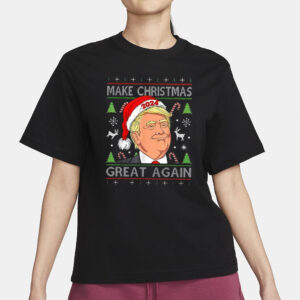 Ugly Christmas Sweater: Make Christmas Great Again with Donald Trump T-Shirt 6 Make Christmas Great Again Ugly Donald Trump T-Shirt2