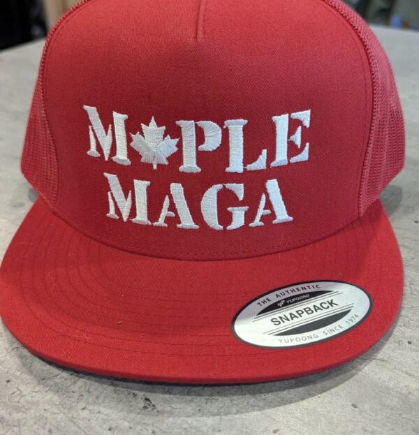 Maple MAGA Hat Caps