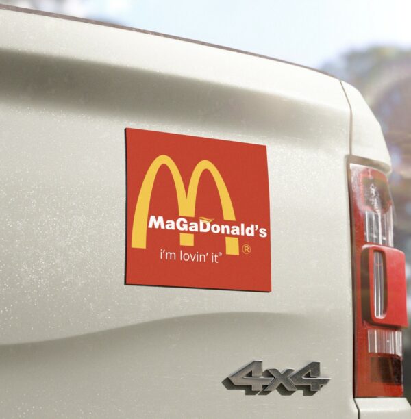 McDONALDs Trump vance i’m lovin’ it Car Magnet US