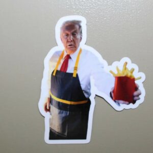 Show Your Support: McDonald's Trump Sticker, MAGA, Trump Decal 4 McDonald's Trump Sticker, MAGA, Trump Sticker