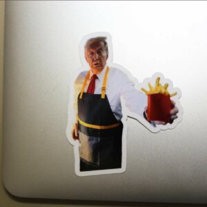 Show Your Support: McDonald's Trump Sticker, MAGA, Trump Decal 5 McDonald's Trump Sticker, MAGA, Trump Stickers