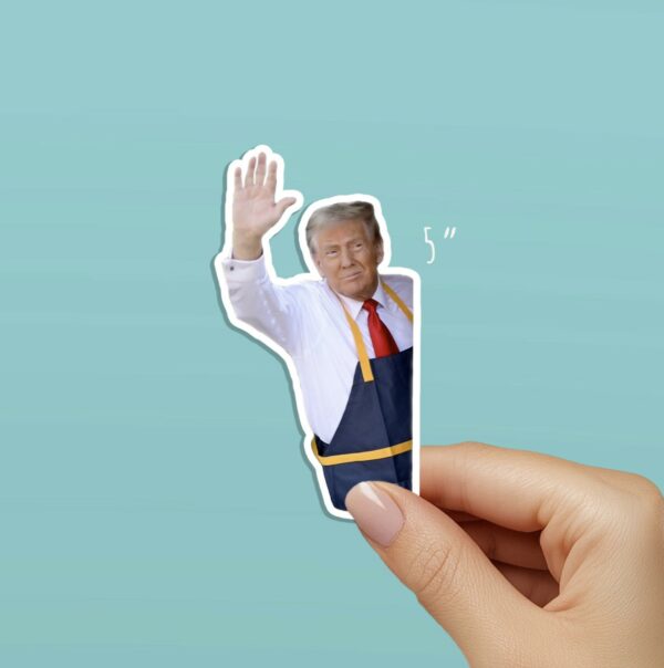 McDonald's Trump Stickers