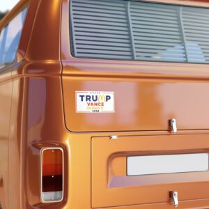 Show Your Support: McDonald's Trump Vance Bumper Stickers 6 McDonald’s Trump vance Bumper Sticker