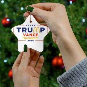 Celebrate the Holidays with the Exclusive McDonald's Trump Vance Christmas Ornament 5 McDonald’s Trump vance Christmas Ornaments