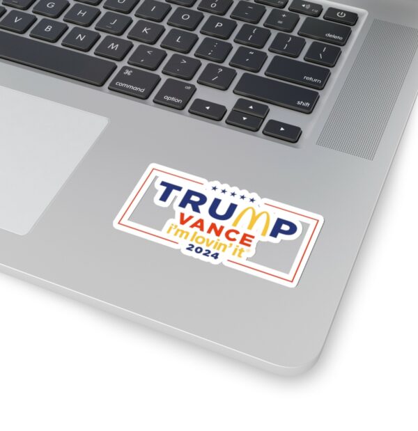 McDonald’s Trump vance Sticker US