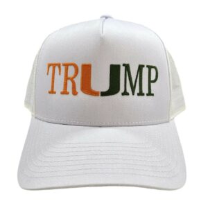 Miami Hurricanes Trump Hat
