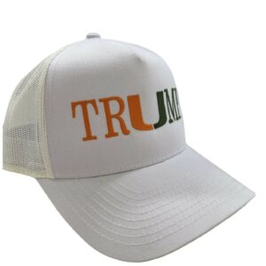 Show Your Hurricanes Pride with the Official Miami Hurricanes Trump Hat 4 Miami Hurricanes Trump Hats