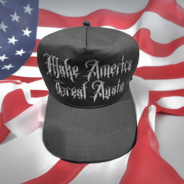 NEW! Dark Gothic MAGA Hats