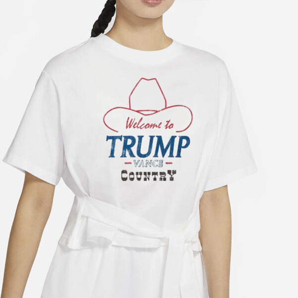 Official Trump Country Welcome To Trump Vance Country Shirt