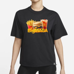 Official Trump McDonald's BigMAGA Patriotic T-Shirt 5 Official Trump McDonald’s BigMAGA Shirt1