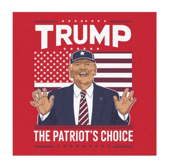 Patriot Choice MAGA Car Magnets - Pro Trump 2024 - Republican Fan - Donald Trump Support Election2