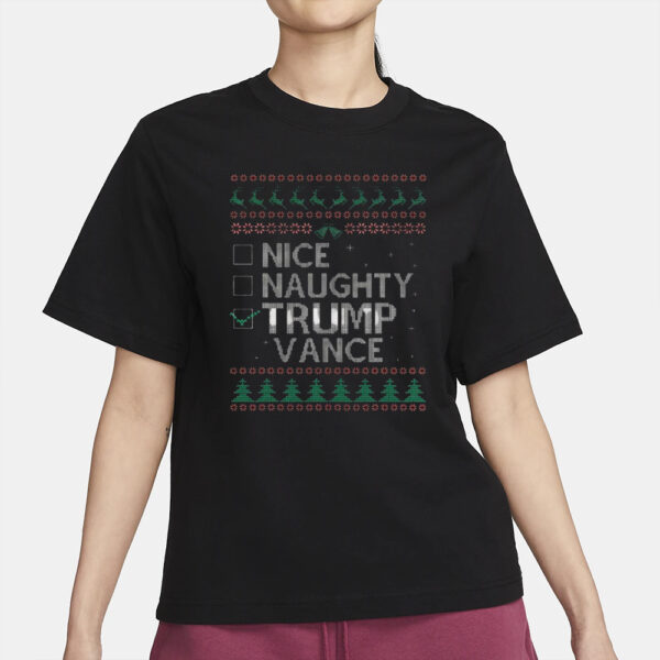 Premium Naughty Trump Vance T-Shirt2